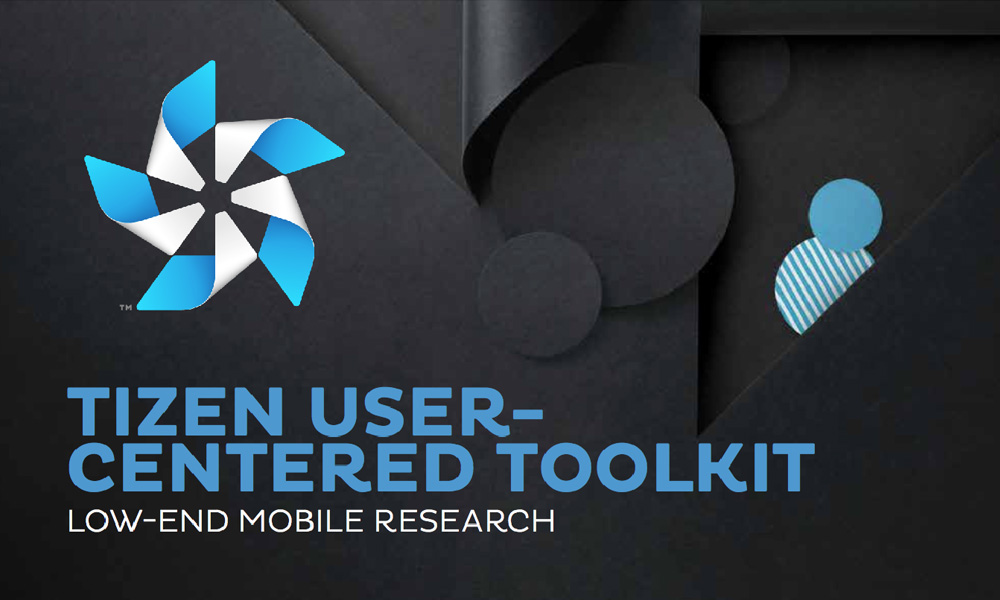 An image of the cover of the Tizen user-centred toolkit